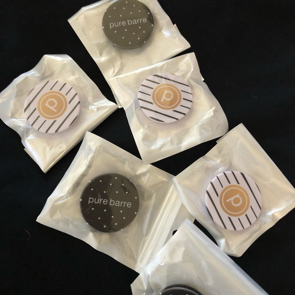 Pure Barre Pop Sockets